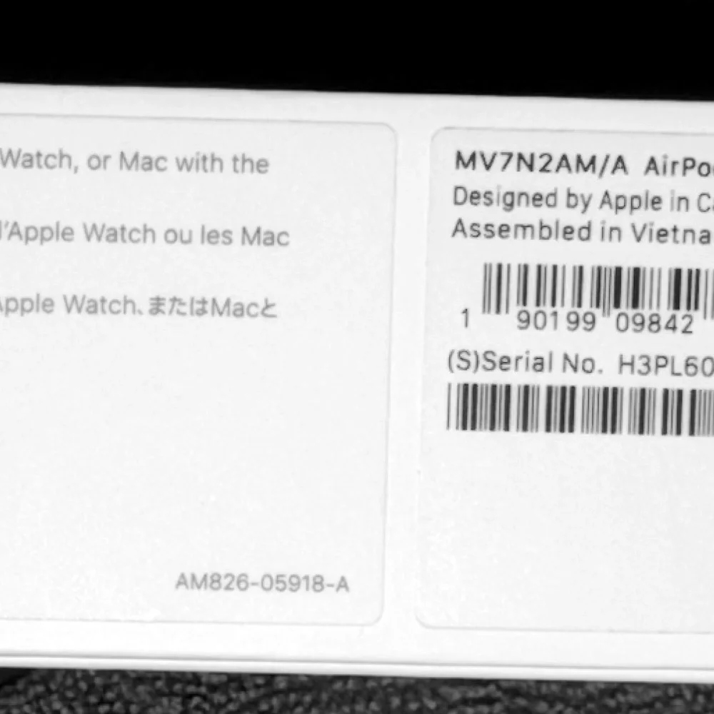 Apple Air pod Box (Empty)